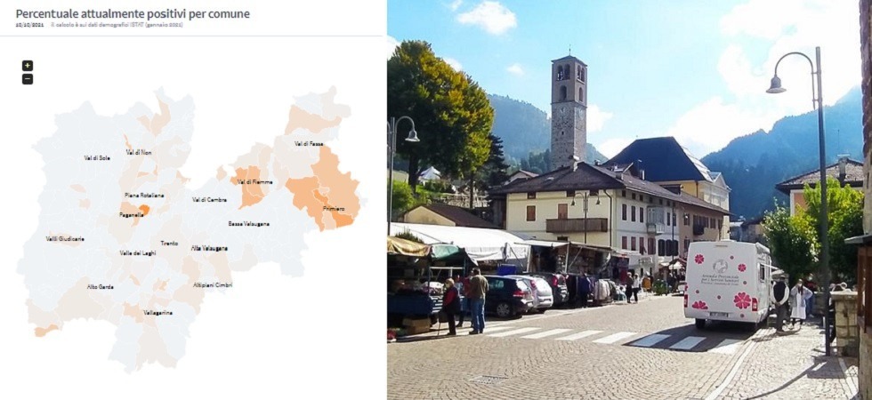 Coronavirus in Trentino, 5 nuovi positivi a Trento e Rovereto
